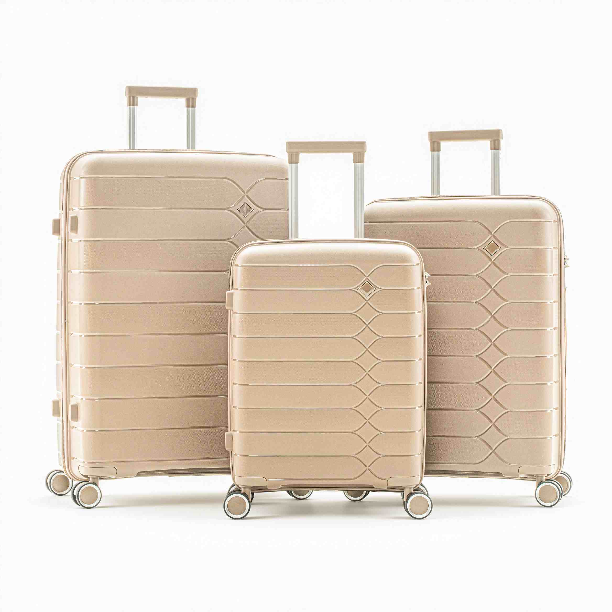 တာရှည်ခံ PP Hard Shell သည် ခရီးဆောင်အိတ်၊ ပေါ့ပါးသော ခရီးဆောင်အိတ် တာရှည်ခံ PP Hard Shell သည် ခရီးဆောင်အိတ်၊ ပေါ့ပါးသော ခရီးဆောင်အိတ်